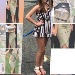Fashion Nova Multicolor Romper